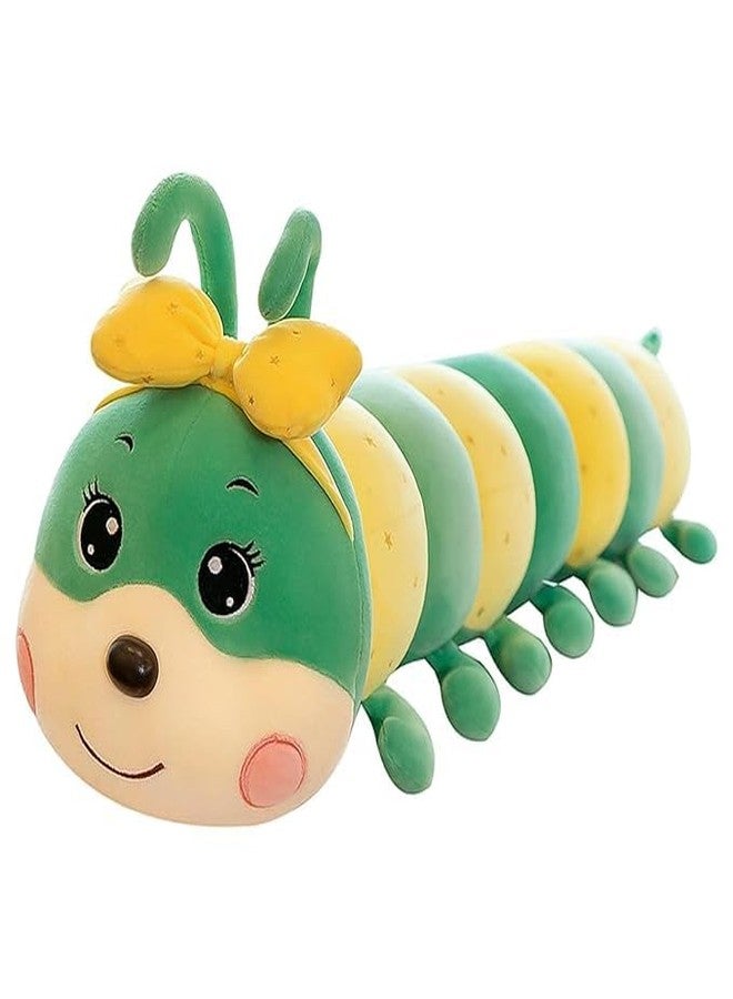 DTR Creation Cute Caterpillar Soft Toy for Kids ? 80cm Long | Multicolor Plush Worm Hugging Pillow for Babies & Girls | Stuffed Animal for Sleeping & Gifting - Image 1